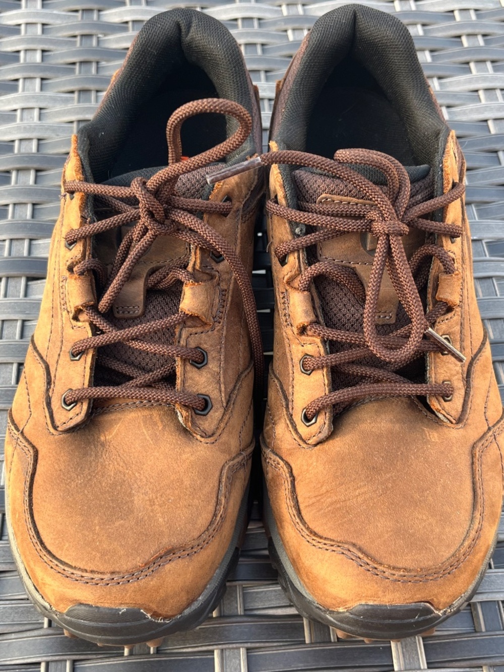 Merrell Moab Adventure J91827 Lace Waterproof Mens 8 Vibram Sole Hike Trail Camp